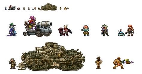 sprite sheet metal slug|metal slug 5 sprites.